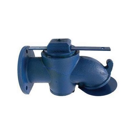 Renson – Robinet de tonne à bosseau passage 60mm – 3 trous – Entraxe 103.4mm pour installation précise – Pour chantiers humides