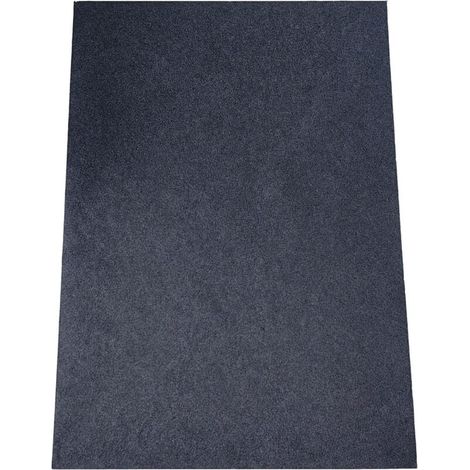 Feuerfester Kaminvorleger, rutschfester feuerfester Teppich, feuerfester Teppich 100 x 150 cm (1/4)