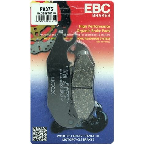 Pastiglie freno EBC FA375 (set per 1 disco) (1/2)