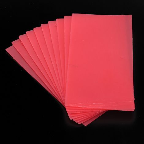 Ensemble de 10 moules à cire rouge pour la sculpture et la gravure de bijoux (1,3 mm) (1/5)