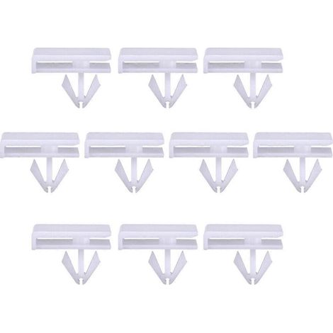 Lot de 10 fixations de moulure de bas de caisse extérieure 11589176 pour GM 11589176 Malibu (1/4)