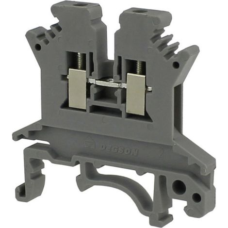 Degson PC1.5-01P-11-00AH-1 Borne de passage 4.2 mm raccord à vis gris 1 pc(s)