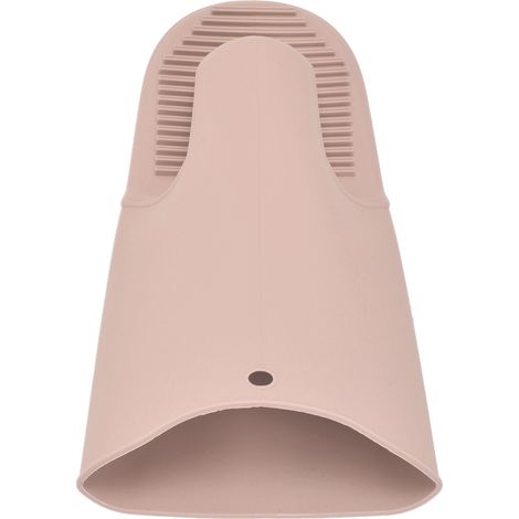 Lot long en silicone épais pour four micro-ondes, gants de cuisine isolants antidérapants, prise de plats et assiettes, rose nordique (1/5)