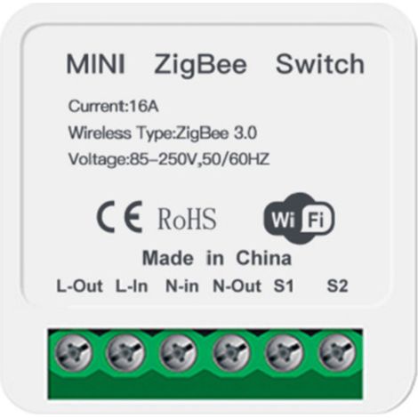 Module de commutation Mini 3.0 16A Relais intelligent Interrupteur d'éclairage Télécommande par application Commande vocale Module de disjoncteur DIY Domotique (AC 85-250V) (1/5)