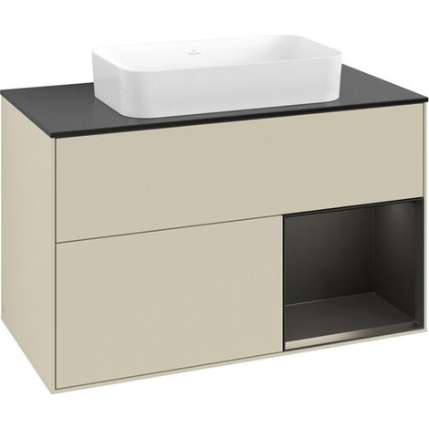 Villeroy & Boch F662PDHJ Armoire sous lavabo Finion F66 (1/3)