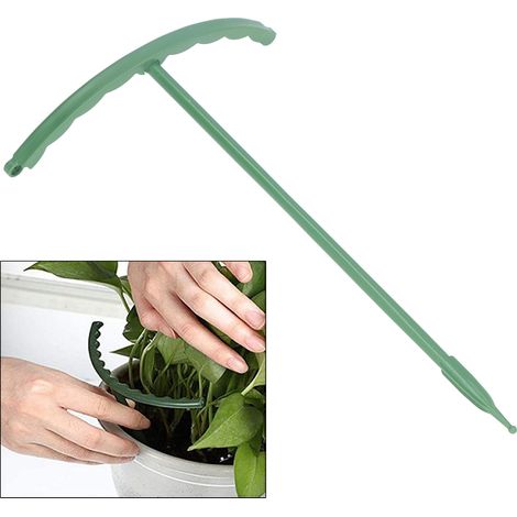 Tuteur pour Plantes et Fleurs en Pots - Arceaux Semi-Circulaires avec Supports en Plastique - 12 Kit pour Tomates, Fraises et Épinards - Matériel de Jardinage (1/5)