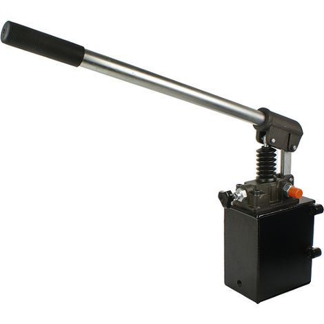 Einseitige hydraulische Handpumpe 12 cm³ mit 5-Liter-Tank
