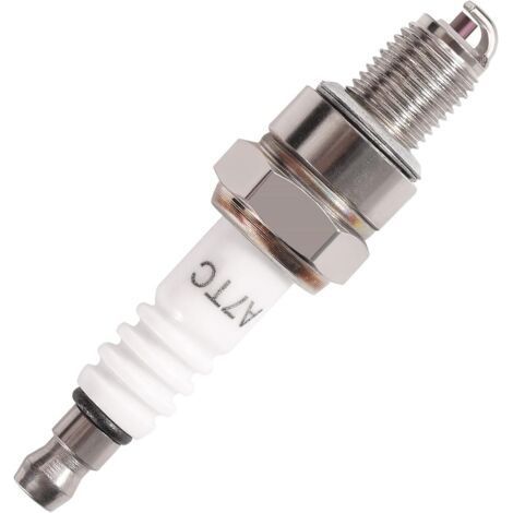 1 Pièces Bougies d'allumage A7TC, Tondeuse Bougie d'Allumage, Bougie d'allumage Borne Solide Remplacer A7TC, pour 50cc 70cc 90cc 125cc 150cc 4 temps ATV Pitbike Dirt Bike Go Kart Moped (1/5)