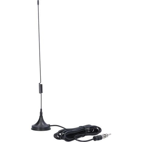 Hochfrequenz-Autoradioantenne, starker Magnetfuß, verbessert den FM/AM-Signalempfang, universelles Autozubehör (1/5)