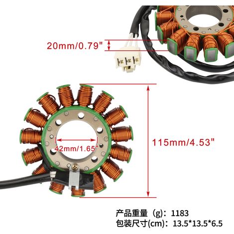 Zündspule/Stator: Kawasaki ZX1400, Ninja ZX-14R ABS 12-17 21003-0144 (1/4)