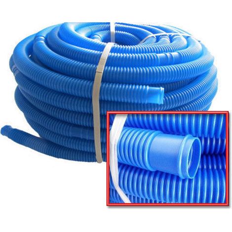 TUBO DI RICAMBIO PER PISCINE SEZIONABILE COLLEGAMENTO POMPA FILTRO AL MT 29513V MM 32 (29513) (1/2)
