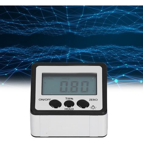 4x90° Ganzmetall-Digitalwasserwaage mit Digitalanzeige für Holzbearbeitung. (1/5)