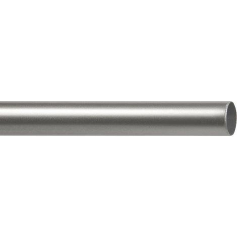 bastone per tende - nuvole colore nichel da 200 cm con diametro 20 mm