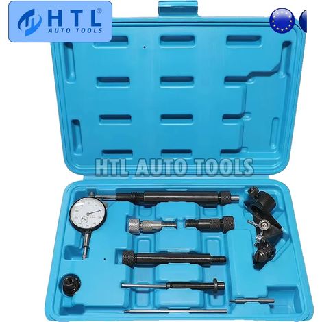 Dieselpumpen-Zeitwerkzeug-Set, 10-teilig, aus hochwertigem Stahl, inklusive Kunststoff-Aufbewahrungskoffer, multiple Kompatibilität, für Dieselmotoren (1/5)