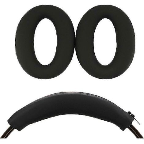 1 set di cuscinetti auricolari protettivi per cuffie SONY WH-XB910N, neri (1/5)