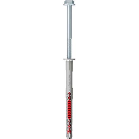 Fischer Tasselli Prolungati DuoXpand FUS R 10x80 con Vite Inox a Testa Esagonale Flangiata, 50 Pz, 562175 (1/5)
