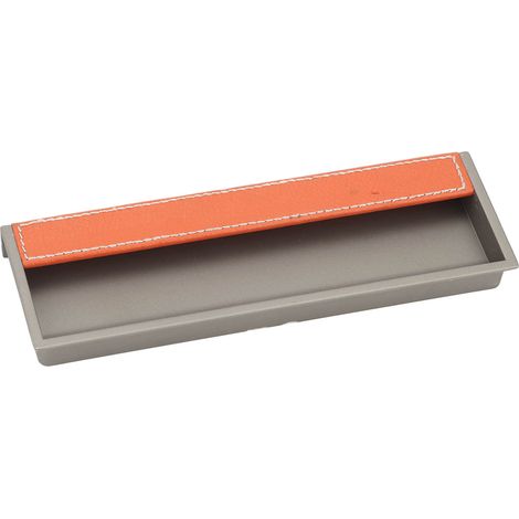 Versenkter Kleiderschrankgriff, Schranktürgriff, verdeckter Schubladengriff, orange (1/5)