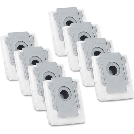 Lntyq Sac à poussière de rechange pour aspirateur iRobot Roomba i7 i7+ i6+ i8 i3+/Plus E5 E6 E7 (8) (1/5)