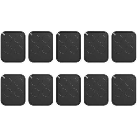 Compatible avec les télécommandes de porte de garage à code tournant NICE Era ON2 ON4 FLO4RE, lot de 10. (1/4)