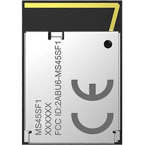 Module Bluetooth 5.3 haute performance Nordic NRF5340 avec carte d'adaptation, module Bluetooth double cœur basse consommation MS45SF1 (1/5)
