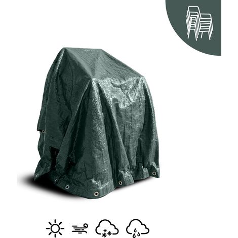 Telo Copertura Impermeabile per Arredo Giardino e Barbecue – Protezione Universale Cover Anti Pioggia UV Polvere per Tavoli, Sedie, Divani, ,lettino prendisole, Ombrelloni e BBQ Modello 5 (1/5)