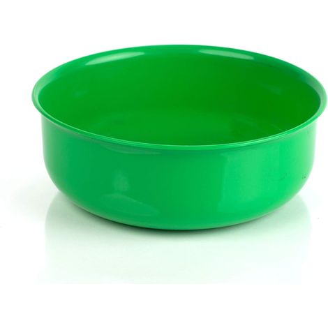 Bol à soupe en plastique réutilisable incassable empilable Vert 10 cm (1/2)