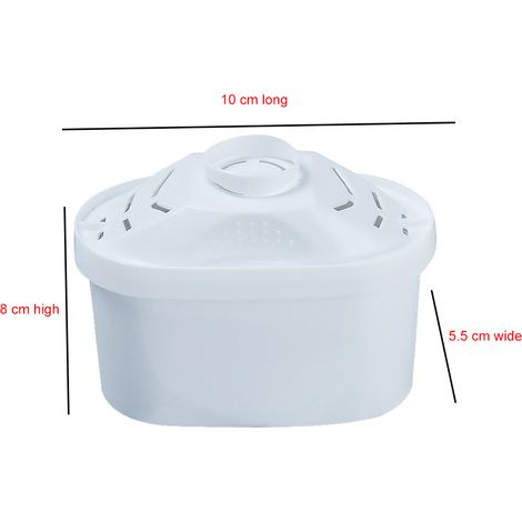 Lot de 2 cartouches filtrantes compatibles avec Brita Maxtra et cartouches filtrantes pour filtres à eau Brita (1/4)