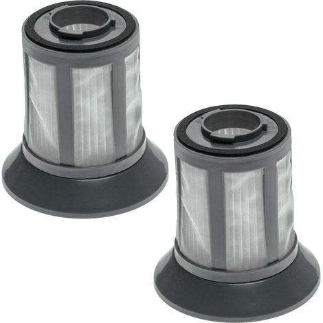 vhbw Set de 2x filtros compatible con Clatronic Eco-Cyclon BS 1293, BS 1304 aspiradora - Filtro nailon + HEPA antialérgico
