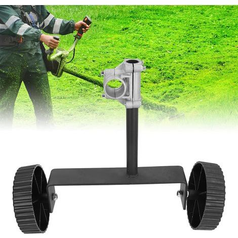 Lawnmower Auxiliary Wheels - 28mm Tube for Gas-Powered Grass Trimmers, Mounting Included (1/5)