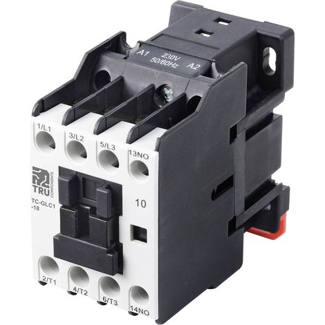 TRU COMPONENTS TC-GLC1-18 230V Contattore 3 NA 7.5 kW 230 V/AC 18 A 1 pz. (1/4)