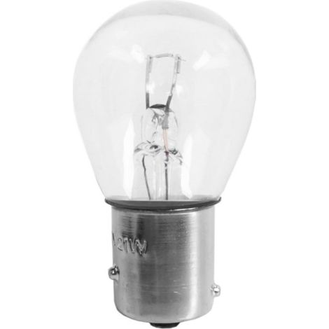 1x ampoule 12V 21W BAW15S PR21W 12088 7508 ergots décalés simple filament feu arrière stop brouillard arrière voiture électrique (1/2)