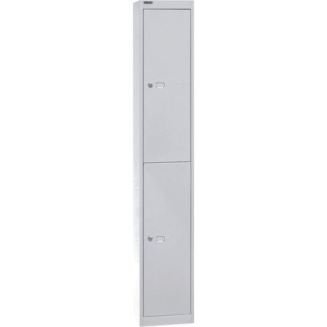 BISLEY Garderobenschrank Office     Lichtgrau