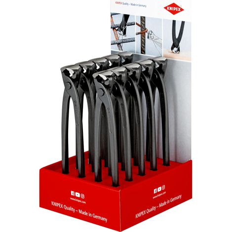 KNIPEX 00 18 01 V21 Espositore da banco 10 pezzi 200 mm (1/3)