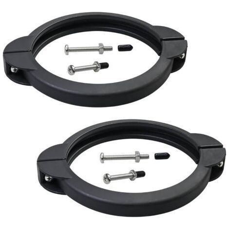 Collier de serrage de piscine de rechange SF80110-2 avec vis, compatible avec les pompes à filtre à sable Intex de 12 et 14 pouces (débit : 2 100 et 2 800 gal/h) pour piscines hors sol (1/5)