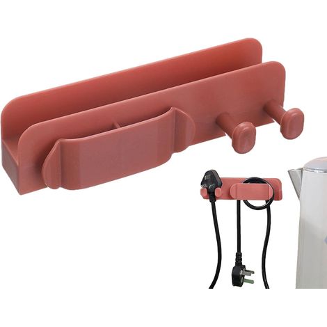 Lntyq Stück Wand-Telefonhalter, Wandhalterung für Steckdose – selbstklebender Smartphone-Wandhalter, TV-Fernbedienungs-Organizer – Telefonhalter, Badezimmerzubehör mit Ladeanschluss (1/5)