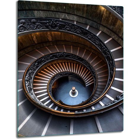 Tischplatte aus Glasplatte 40x52 Treppe (1/5)