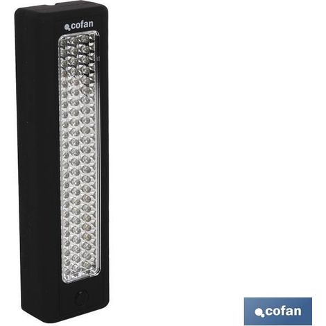 LÁMPARA 72 LED RECTÁNGULAR IMÁN/GANCHO (1/2)