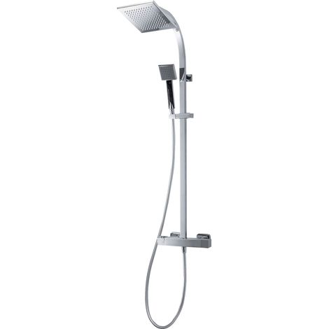 PRESTO 110049301 NITRO Grifo Ducha Termostática Con Columna Rociador 300 mm - ref: 110049301