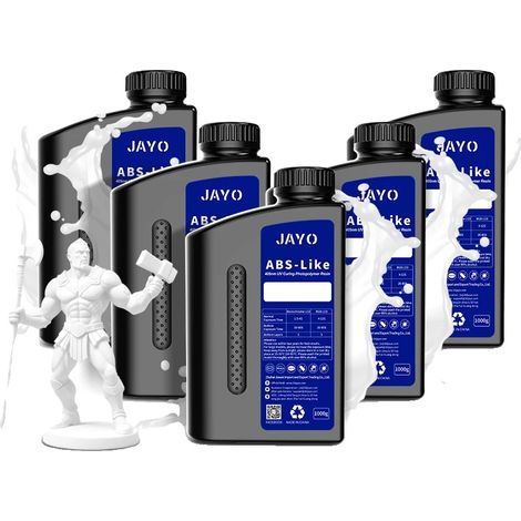 Resina per stampanti 3D, alta precisione, asciugatura rapida, simile all'ABS 5WT (1/2)