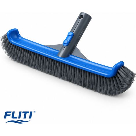 Tête de Brosse Piscine, Tête de Brosse de Piscine de 43 cm, Brosse pour Piscine Carrelages, Sols, Murs, Brosse de Nettoyage pour Piscines avec Clip EZ et Poignée, pour Salle de Bain, Spa, Cuisine (1/5)