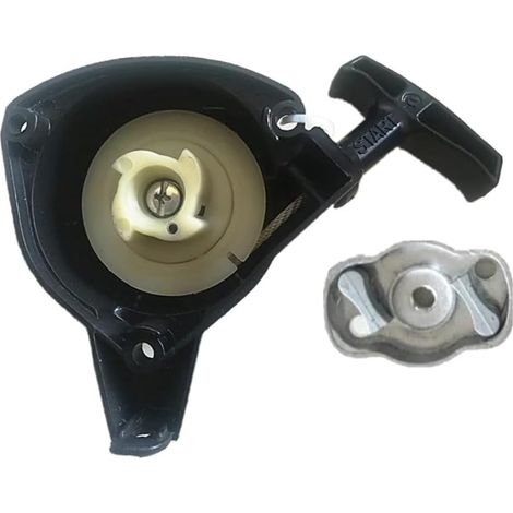 Ensemble Lanceur et Cliquet - 1 Pièce - Plastique Renforcé - Démarrage Manuel Moteur 2 Temps - Pour Débroussailleuse Type TU26 TL23 - Compatible Modèles Multiples (1/3)