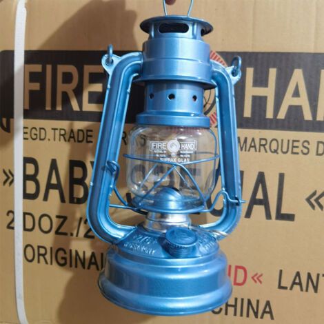 Light Blue Outdoor Camping Light 12.7cm 26cm 15cm Lightweight Tent Light (1/5)