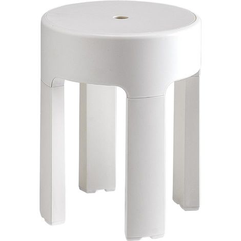 GEDY Sgabello Contenitore Newbox Bianco