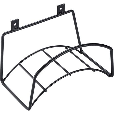 Support Tuyau Arrosage Mural Support pour Tuyau d'arrosage en métal Support mural en métal support de tuyau d'eau Support mural pour tuyau d'arrosage pour Enrouleur dévidoir jardin cour garage (1/5)