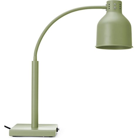 Lampada da tavolo flessibile per riscaldare alimenti, 250 W - verde (1/3)