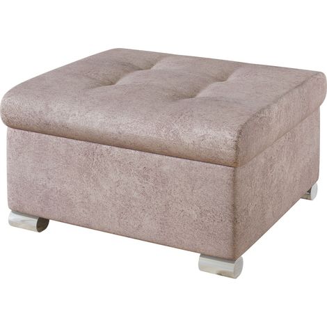 Reposapiés Comfivo Gemma, Zoya 03, 41x68x70cm, Diámetro: 0, Tapiz, Patas: Plástico, 0