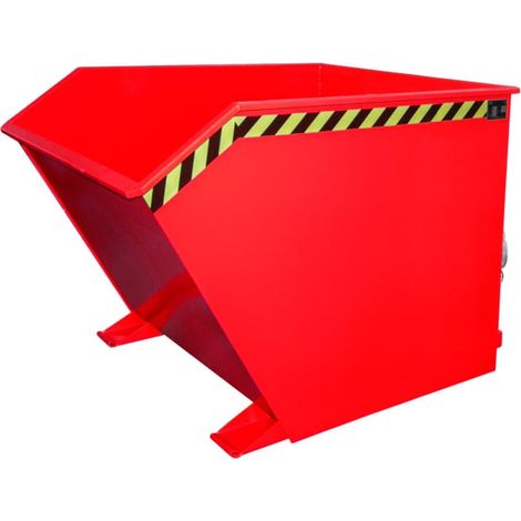 Bauer Südlohn Bac à bascule GU 1500, peint, rouge feu (1/4)