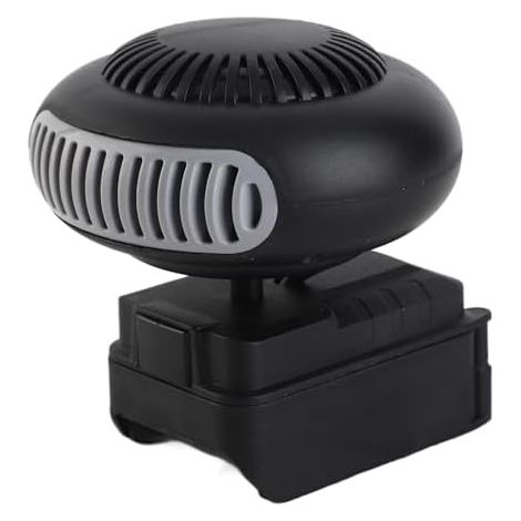 Petit Radiateur Portable, Thermostat Intelligent, 170 W, 2 Niveaux Réglables, Compatible avec Batterie Li-Ion 18 V 5 Broches WA3551, Rotatif à 180°, Silencieux pour le Bureau (1/5)