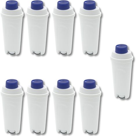 Ersatzteil - SOS Accessoire Lot de 9 Filtre à eau pour Delonghi DLSC002 Certifié TÜV pour DLSC002, SER3017 & 5513292811 ECAM, ESAM, ETAM - - DELONGHI, BEKO (1/2)