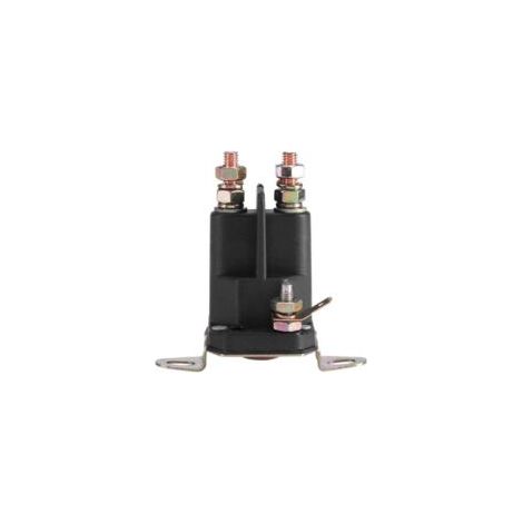 Solenoide ZVD, solenoide de arranque universal de 3 polos y 12 V para accesorios de cortacésped MTD 109946 146154 1753539 AM138497 - Crezuo (1/4)